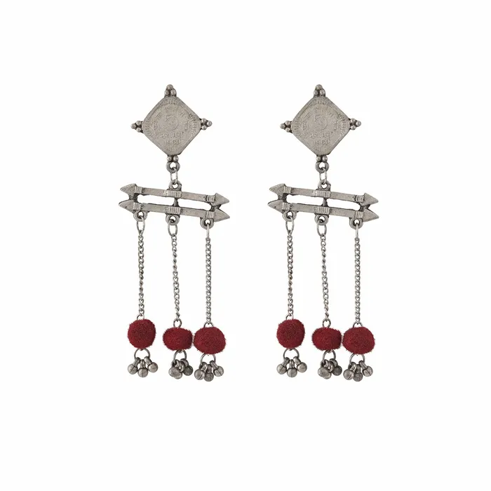 Earrings Teejh Teejh Kushanika Coin Earring