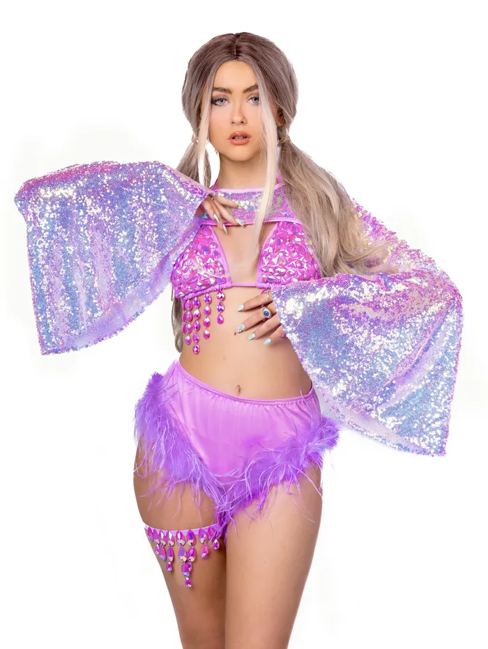 FULL OUTFIT Lavender Pixie THE LUMI SHOP Earrings