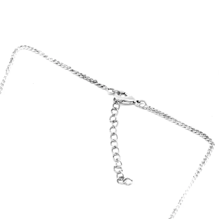 Teejh Unnati Silver Oxidised Polki Necklace Set Teejh Necklaces Teejh Unnati Silver Oxidised Polki Necklace Set Teejh Necklaces