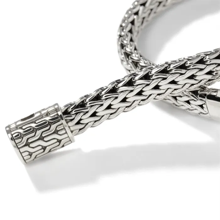 Bracelets John Hardy John Hardy Mens Classic Chain Silver Small Flat Chain Bracelet Bracelets John Hardy John Hardy Mens Classic Chain Silver Small Flat Chain Bracelet