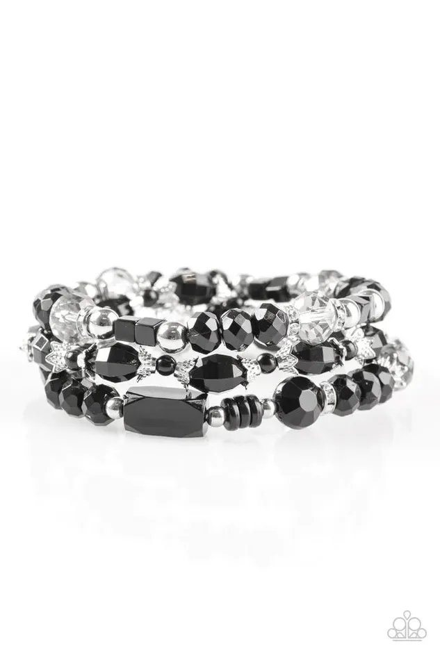 Bracelets Paparazzi Jewelry Paparazzi Bracelet Girl Boss Black