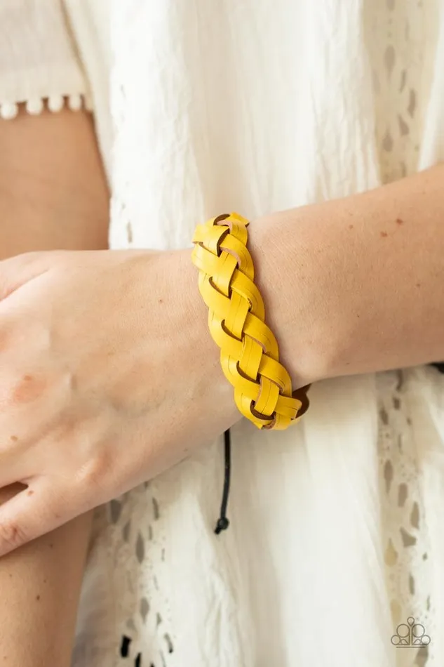 Bracelets Paparazzi Jewelry Paparazzi Bracelet SoCal Summer Yellow