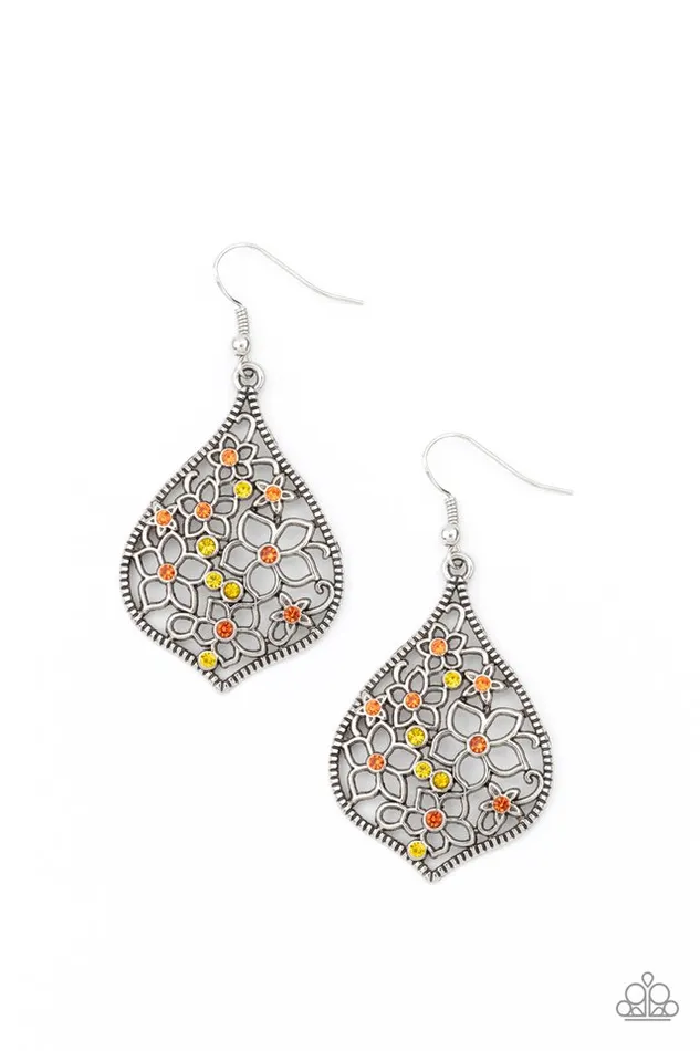 Earrings Paparazzi Jewelry Paparazzi Earring Full Out Florals Multi Earrings Paparazzi Jewelry Paparazzi Earring Full Out Florals Multi