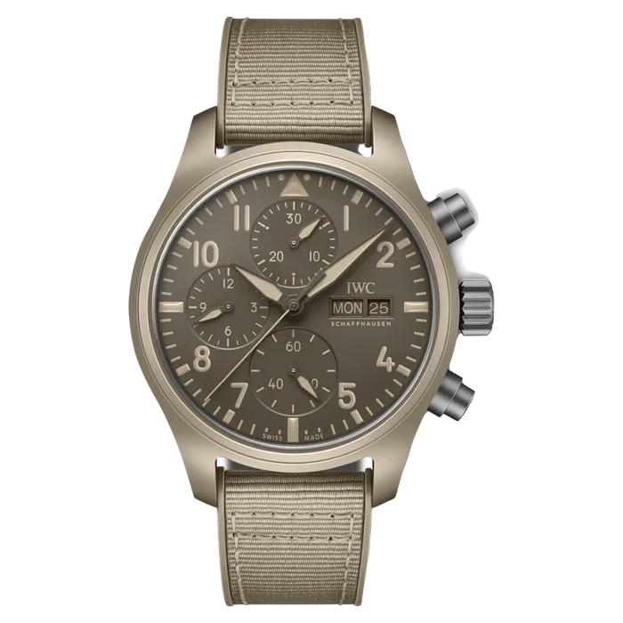 IWC Schaffhausen Watches IWC PILOTS WATCH CHRONOGRAPH 41 TOP GUN MOJAVE DESERT IWC Schaffhausen Watches IWC PILOTS WATCH CHRONOGRAPH 41 TOP GUN MOJAVE DESERT