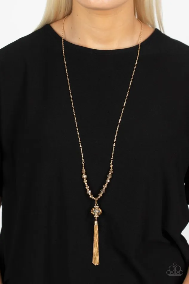 Necklaces Paparazzi Jewelry Paparazzi Necklace One SWAY or Another Gold