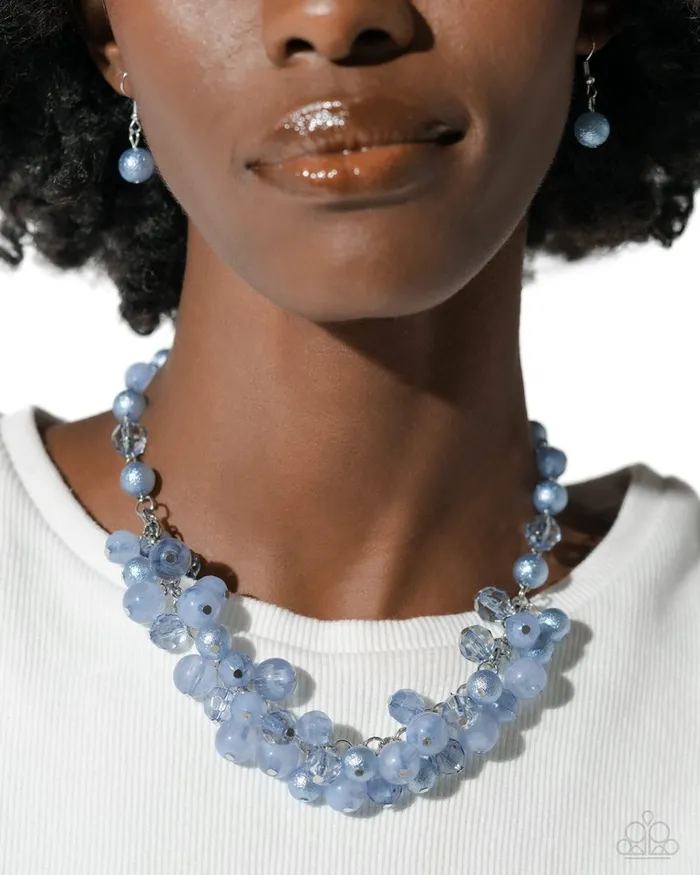 Necklaces Paparazzi Jewelry Paparazzi Necklace Pearl Pandora Blue