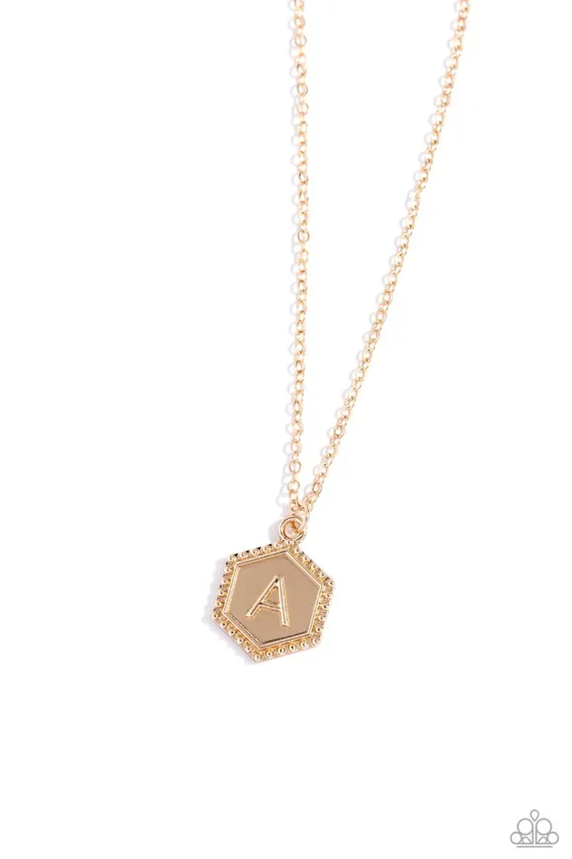 Necklaces Paparazzi Necklace Emblematic Elegance Gold A Paparazzi Jewelry Necklaces Paparazzi Necklace Emblematic Elegance Gold A Paparazzi Jewelry