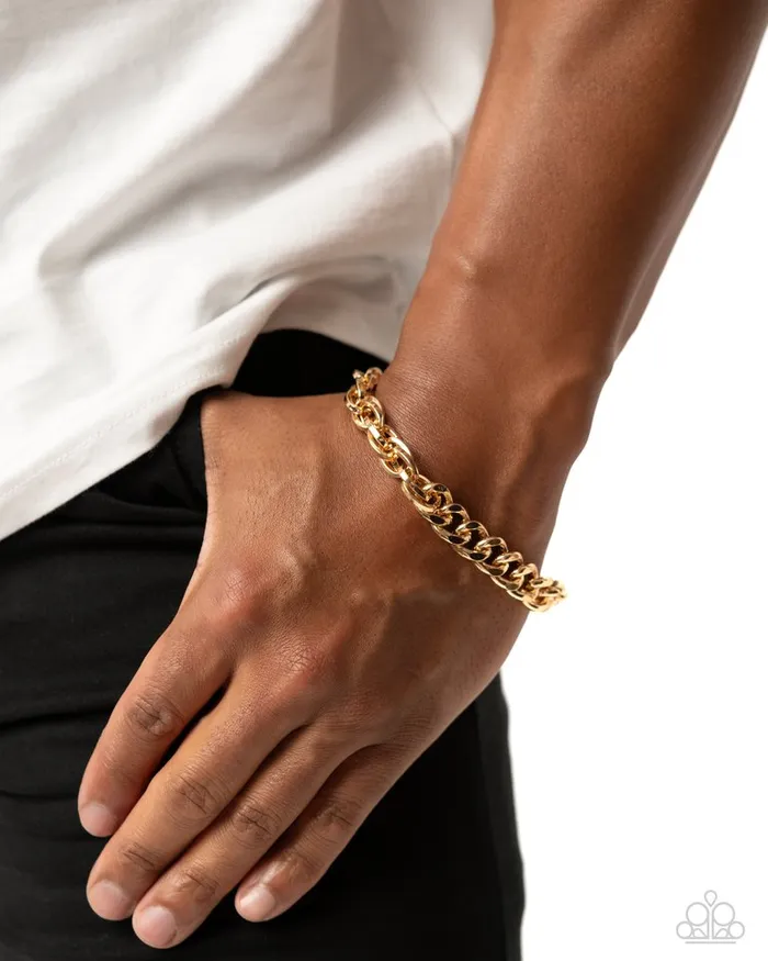 Paparazzi Bracelet Mismatched Masterpiece Gold Paparazzi Jewelry Bracelets