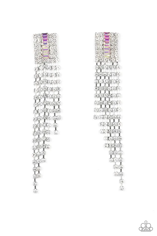 Paparazzi Earring ALister Affirmations Multi Paparazzi Jewelry Earrings