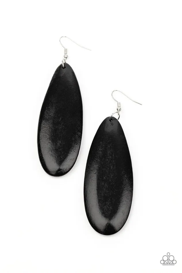 Paparazzi Earring Tropical Ferry Black Paparazzi Jewelry Earrings Paparazzi Earring Tropical Ferry Black Paparazzi Jewelry Earrings