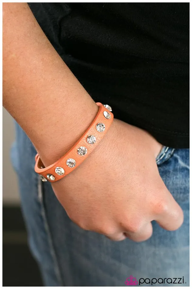 Paparazzi Jewelry Bracelets Paparazzi Bracelet An Affair to Remember Orange