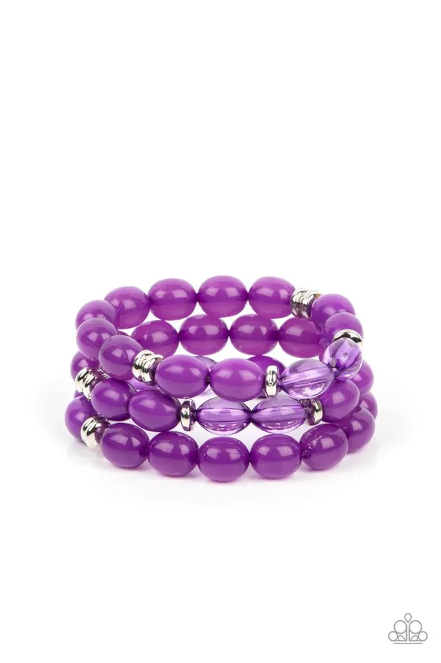 Paparazzi Jewelry Bracelets Paparazzi Bracelet Coastal Coastin Purple Paparazzi Jewelry Bracelets Paparazzi Bracelet Coastal Coastin Purple