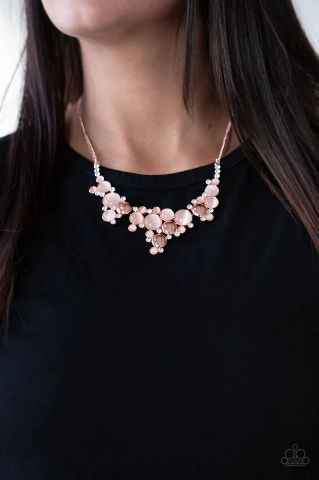 Paparazzi Jewelry Necklaces Paparazzi Necklace Fairytale Affair Copper
