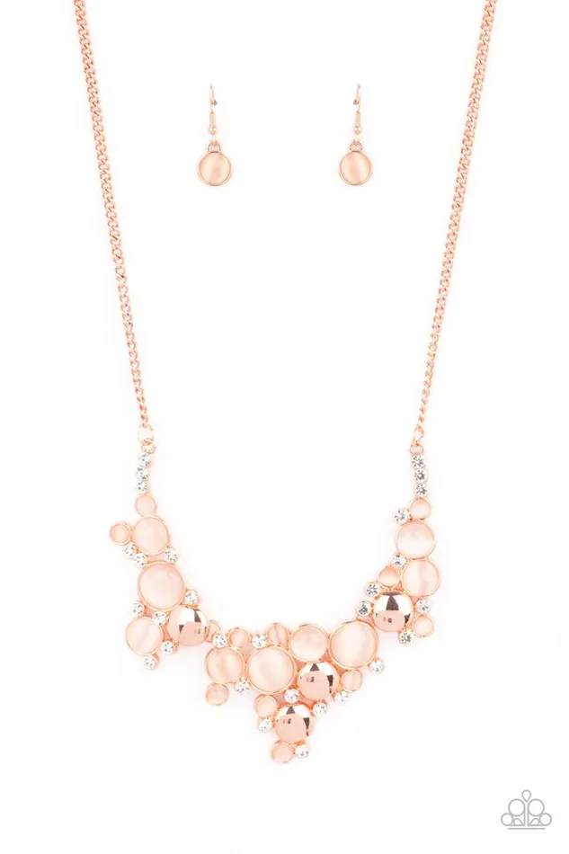 Paparazzi Jewelry Necklaces Paparazzi Necklace Fairytale Affair Copper Paparazzi Jewelry Necklaces Paparazzi Necklace Fairytale Affair Copper