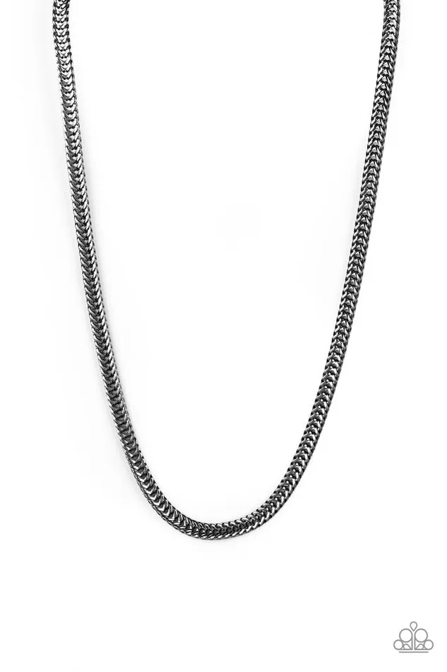 Paparazzi Jewelry Necklaces Paparazzi Necklace Knockout King Black Paparazzi Jewelry Necklaces Paparazzi Necklace Knockout King Black