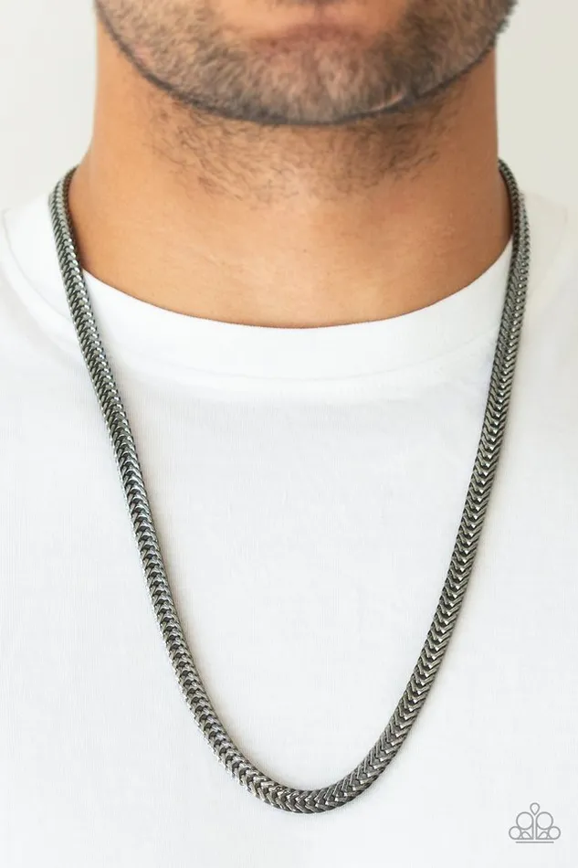 Paparazzi Jewelry Necklaces Paparazzi Necklace Knockout King Black Paparazzi Jewelry Necklaces Paparazzi Necklace Knockout King Black