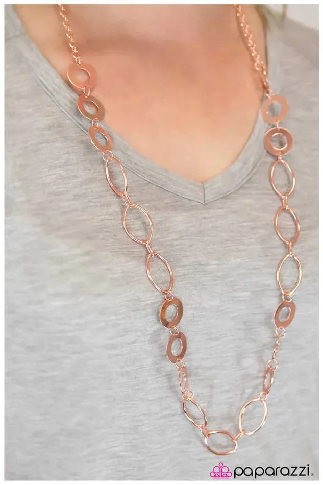 Paparazzi Jewelry Necklaces Paparazzi Necklace Takin Care Of Business Copper
