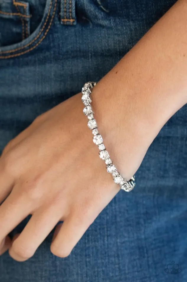 Paparazzi Jewelry Paparazzi Bracelet Photo Op White Bracelets