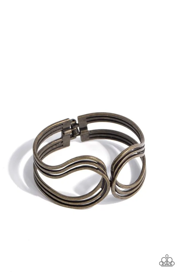 Paparazzi Jewelry Paparazzi Bracelet Shockwave Attitude Brass Bracelets Paparazzi Jewelry Paparazzi Bracelet Shockwave Attitude Brass Bracelets