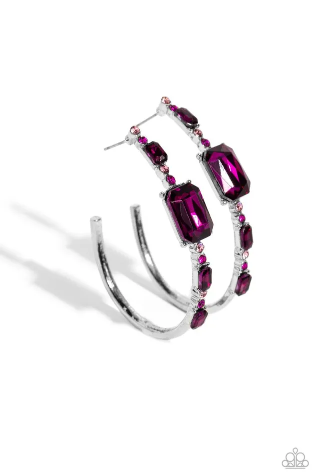 Paparazzi Jewelry Paparazzi Earring Elite Ensemble Pink Earrings Paparazzi Jewelry Paparazzi Earring Elite Ensemble Pink Earrings