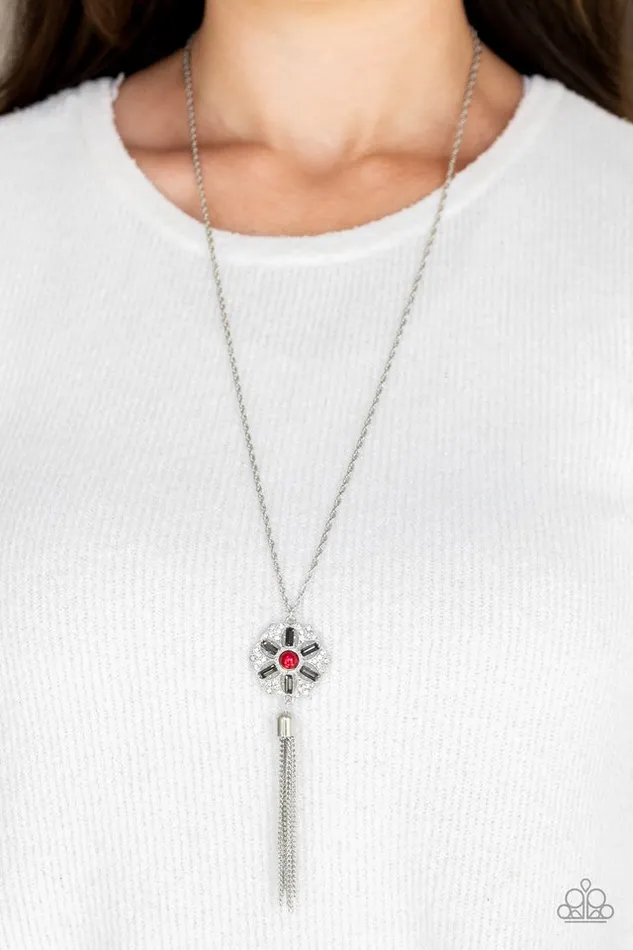 Paparazzi Jewelry Paparazzi Necklace Fine Florals Red Necklaces