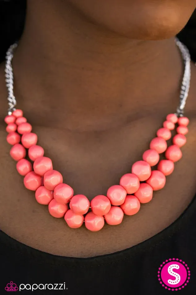 Paparazzi Jewelry Paparazzi Necklace Parkview Picnic Orange Necklaces