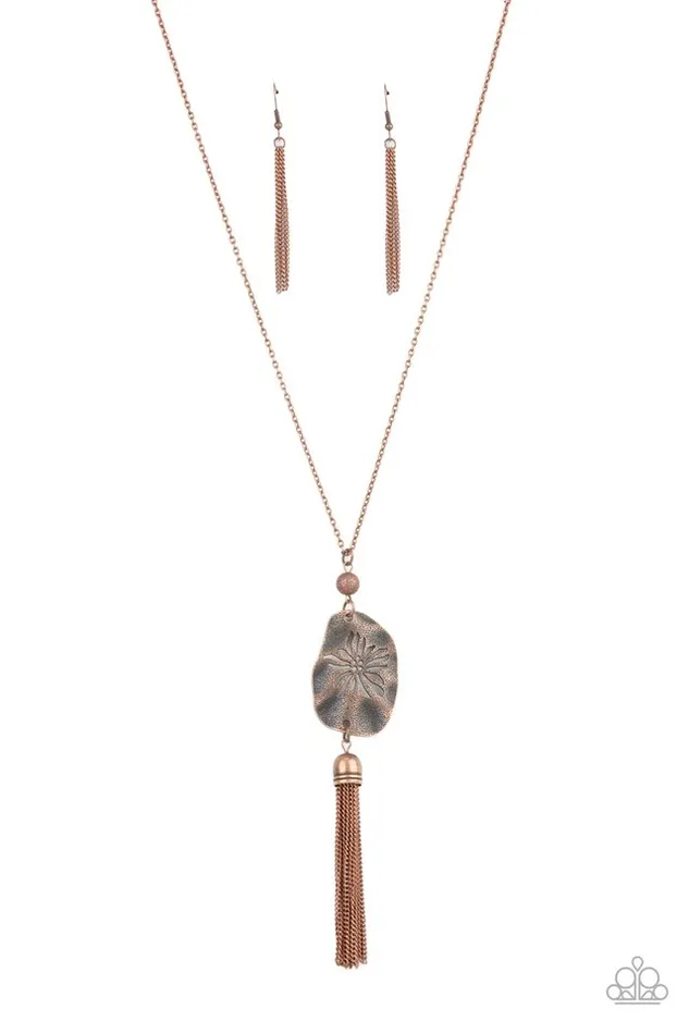 Paparazzi Necklace Botanical Beaches Copper Paparazzi Jewelry Necklaces Paparazzi Necklace Botanical Beaches Copper Paparazzi Jewelry Necklaces