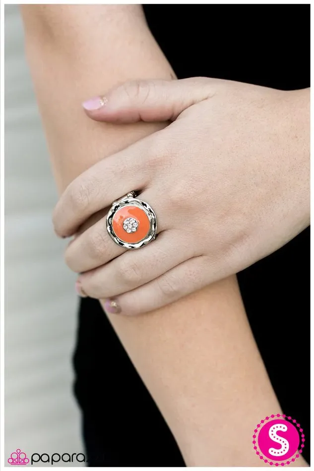 Paparazzi Ring Fancy Fandango Orange Paparazzi Jewelry Rings