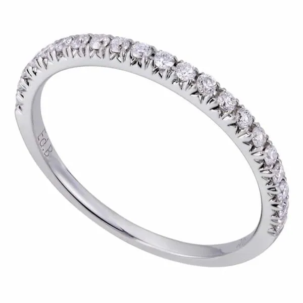 Rings Natural Round Brilliant Diamond Wedding Band Set in 18K White Gold 022ct tw Diamond Source NYC Rings Natural Round Brilliant Diamond Wedding Band Set in 18K White Gold 022ct tw Diamond Source NYC