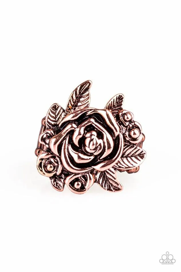 Rings Paparazzi Jewelry Paparazzi Ring Bouquet Bonanza Copper
