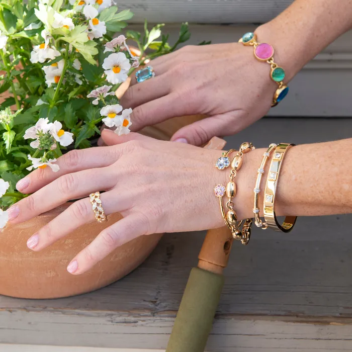 Temple St Clair Diamond Foglia Ring Temple St Clair Rings
