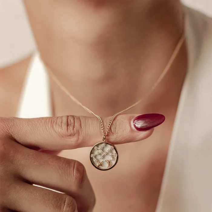 Hey Happiness Sagittarius Star Constellation Necklace Necklaces