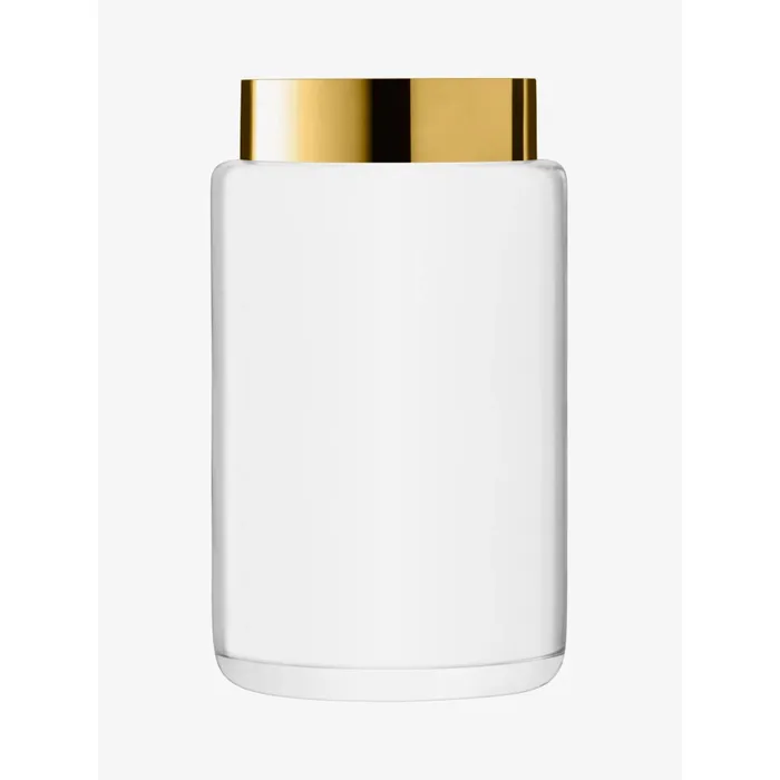 LSA International PreStyled Sets LSA International Aurum VaseLantern ClearGold LSA International PreStyled Sets LSA International Aurum VaseLantern ClearGold