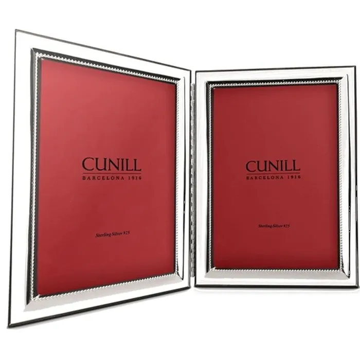 Rings Cunill Cunill 925 Sterling Isabella Hinged Double 5x7 Picture Frame Rings Cunill Cunill 925 Sterling Isabella Hinged Double 5x7 Picture Frame