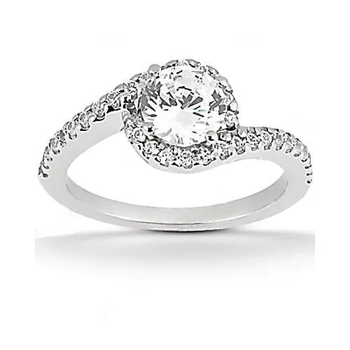 Rings GB Natural Earth Mined Diamond Wedding Solitaire Engagement Ring With Accents 2 Ct New Rings GB Natural Earth Mined Diamond Wedding Solitaire Engagement Ring With Accents 2 Ct New