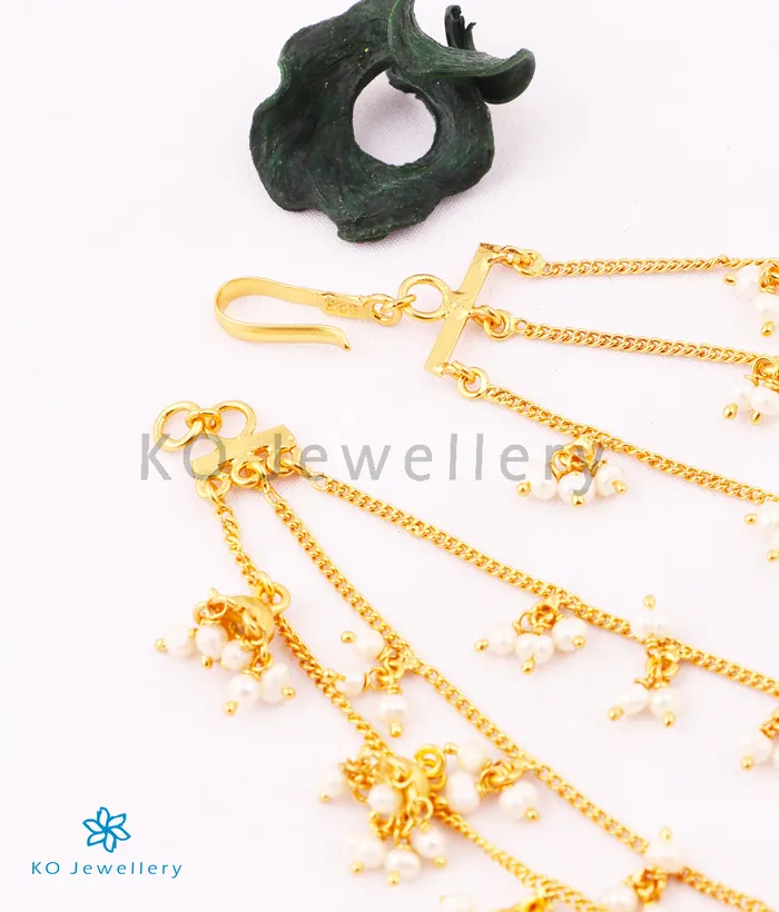 Silversmith Earrings The Jhilmil Silver Ear Chain