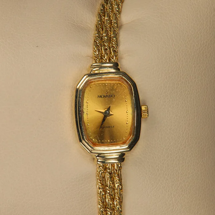14K Yellow Gold Movado Watch Moriartys Gem Art Watches