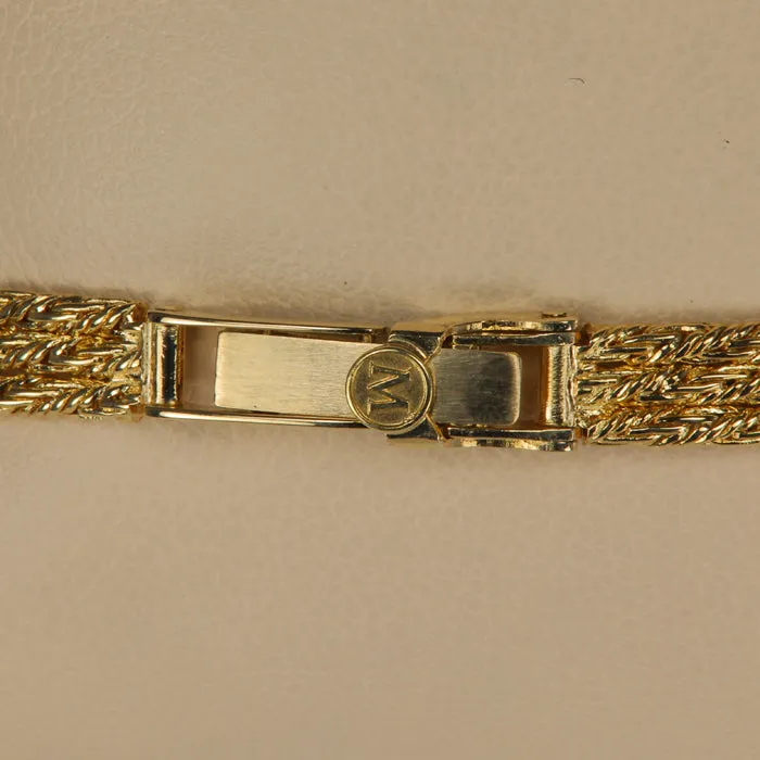 14K Yellow Gold Movado Watch Moriartys Gem Art Watches