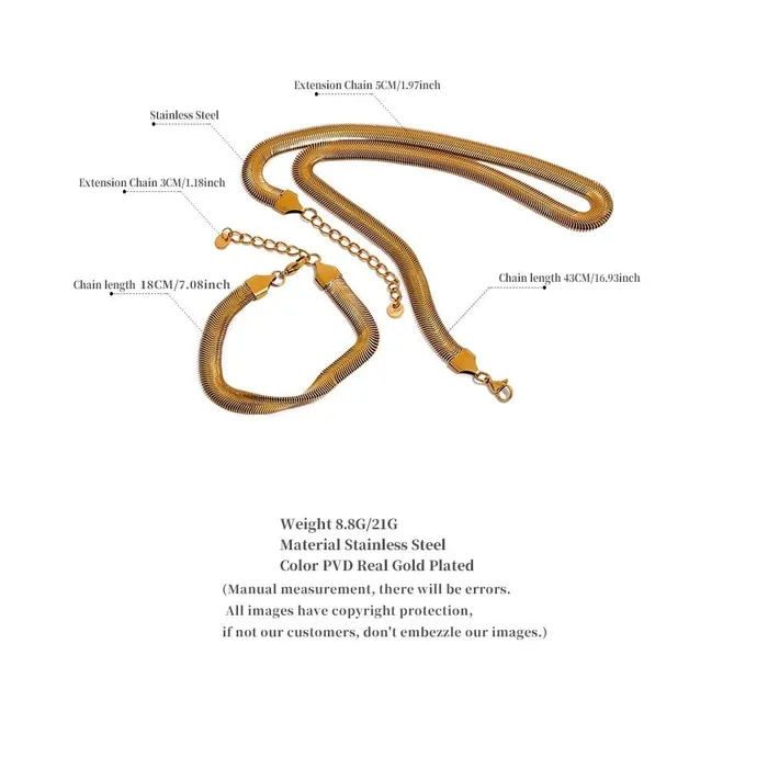 Bracelets Mabel Love Co Silver Snake Chain Bracelet