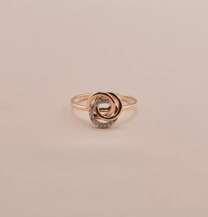 Rings AB and J 14K Gold Womens Ring RG2159