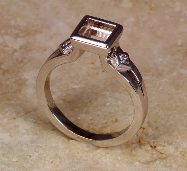 Rings vendorunknown Ladies Diamond Ring Designed by Christopher Michael