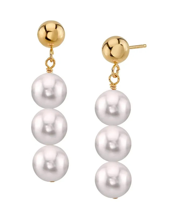 SPT Japanese Akoya Pearl Celeste Earrings Earrings