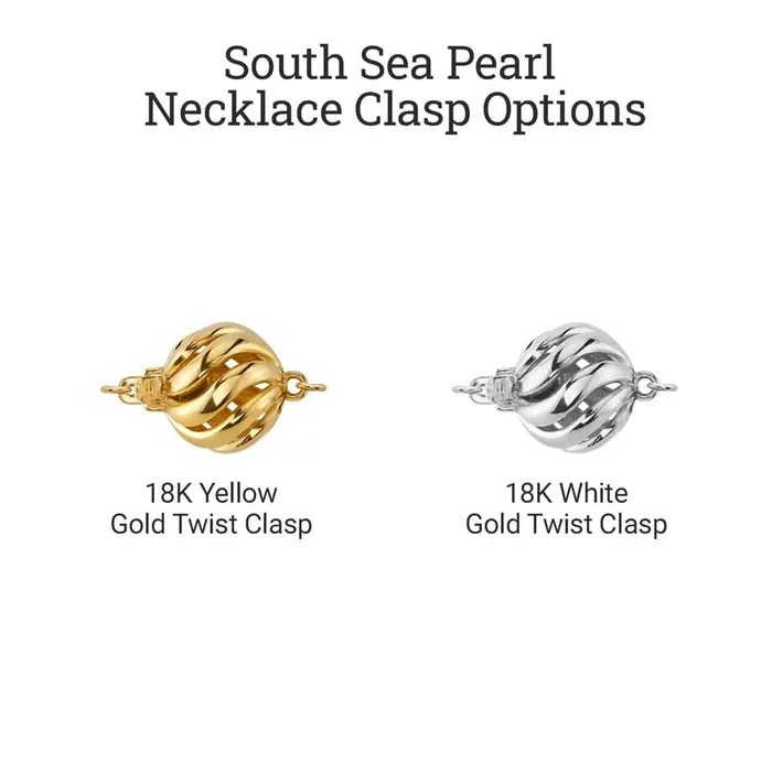 SPT Necklaces White South Sea Baroque Pearl Necklace 120140mm