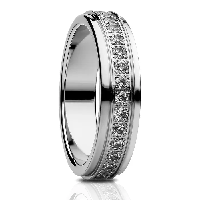 5mm Titanium Wedding Ring Ladies Titanium Ring Engagement Ring Anniversary Ring Clean Casting Jewelry Rings