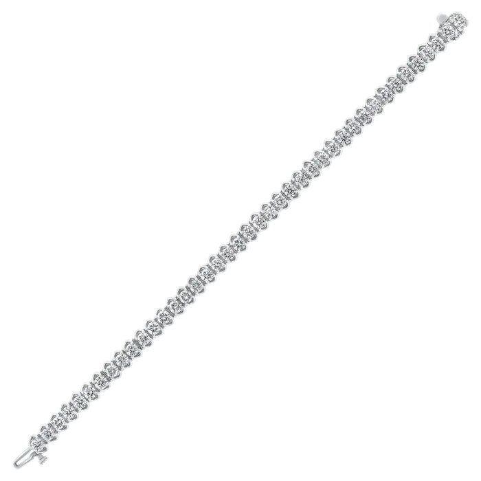Bracelets Gems One 14K White Gold Tennis Diamond Bracelet 10 CTW