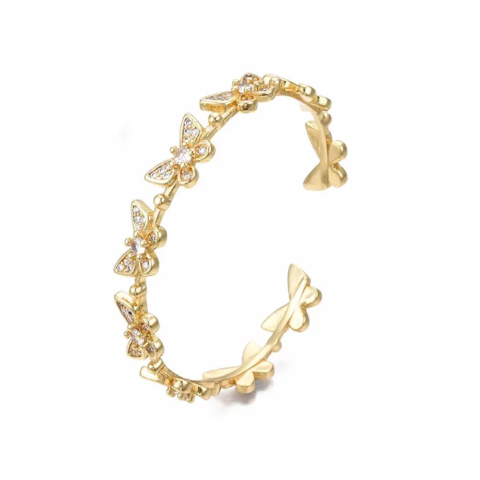 Bracelets Reluxe Vintage Crystal Butterfly Bracelet