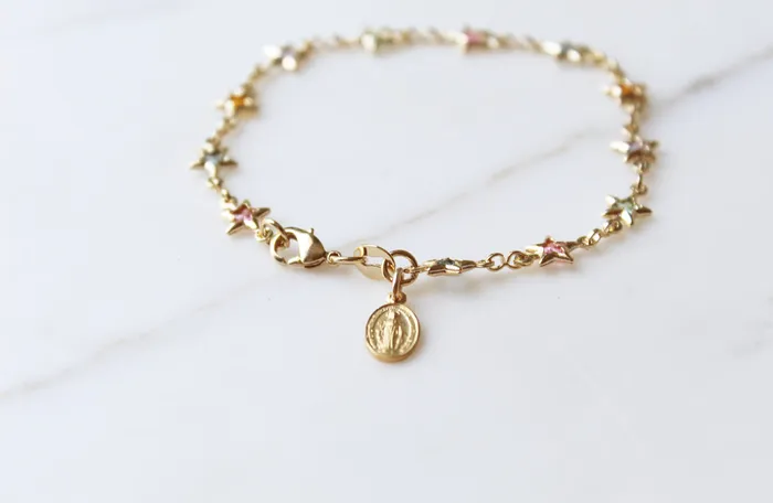 Bracelets TheLittleCatholic Marys Crown Bracelet
