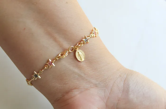 Bracelets TheLittleCatholic Marys Crown Bracelet