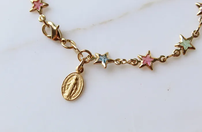 Bracelets TheLittleCatholic Marys Crown Bracelet
