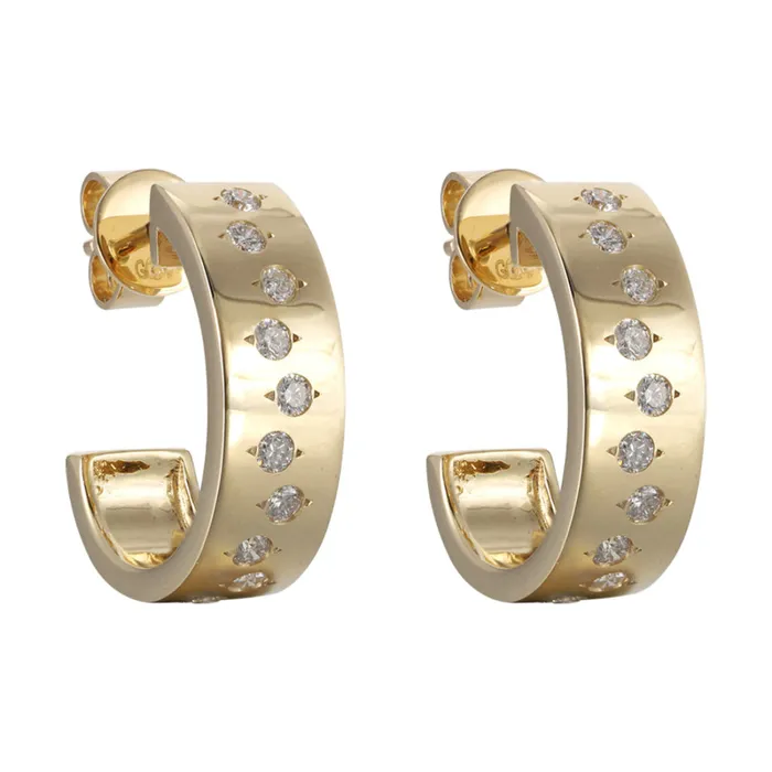 Gems One Earrings 14Kt Yellow Gold Diamond 38Ctw Earring